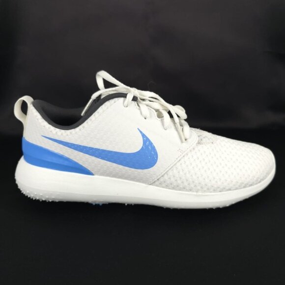 NWB NIKE GOLF ROSCHE G JR SUMMIT WHITE/UNIVERSITY BLUE UNISEX 909250-100 Size 7Y - Picture 3 of 13